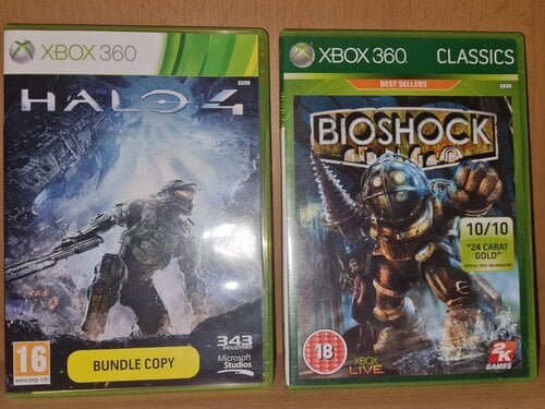 Περισσότερες πληροφορίες για "Πακέτο Halo 4 + Bioshock Xbox 360 Xbox One Xbox Series X"