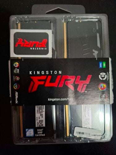 Περισσότερες πληροφορίες για "Kingston Fury Beast RGB 32GB DDR5 RAM με 2 Modules (2x16GB) και Ταχύτητα 5200"