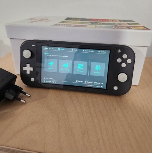 Περισσότερες πληροφορίες για "Nintendo Switch lite με modchip και custom firmware cfw"