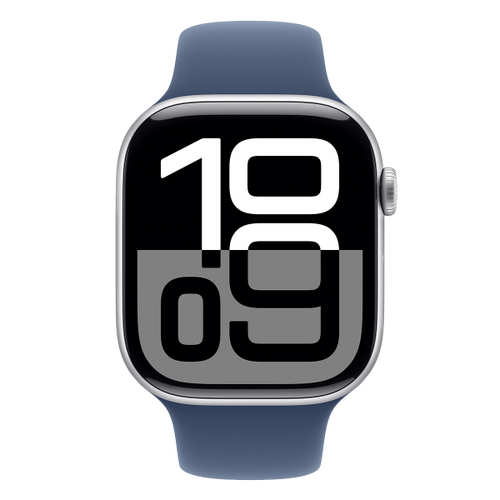 Περισσότερες πληροφορίες για "APPLE Watch Series 10 GPS 46mm Silver Aluminum Case με Denim Sport Band Σφραγισμένο Ελληνικό"