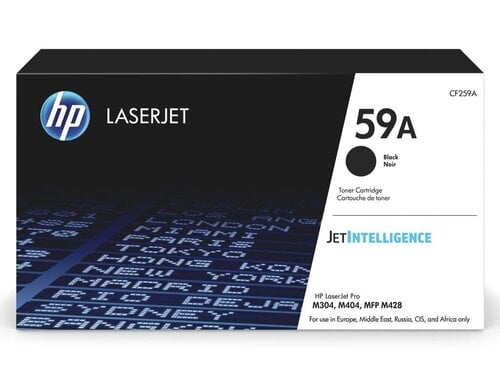 Περισσότερες πληροφορίες για "Toner HP 59A Black"