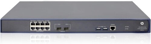 Περισσότερες πληροφορίες για "HP 830 8P PoE+ JG641A L3 Managed Unified Wired-WLAN Switch"