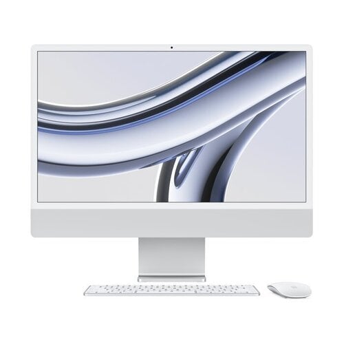 Περισσότερες πληροφορίες για "Apple IMac 24" 2023 (M3-8-Core/16GB/256GB SSD/10-Core GPU/macOS) Silver GR"