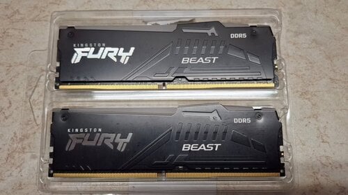 Περισσότερες πληροφορίες για "Kingston Fury Beast RGB 16GB DDR5 RAM με 2 Modules (2x8GB) KF560C40BBAK2-16 και Ταχύτητα 6000MT/s"