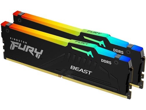 Περισσότερες πληροφορίες για "Kingston 32GB Fury Beast RGB DDR5 6000Mhz CL36 (Kit of 2)"