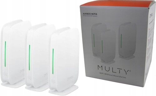 Περισσότερες πληροφορίες για "AX1800 WiFi6 Whole Home WiFi System Multy M1 - 3pack"