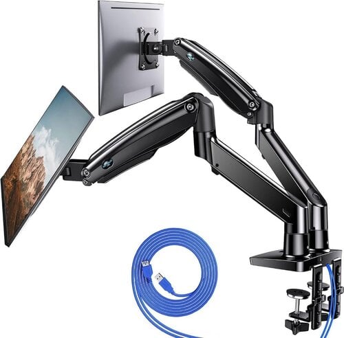 Περισσότερες πληροφορίες για "Huanuo Dual Monitor Arm"