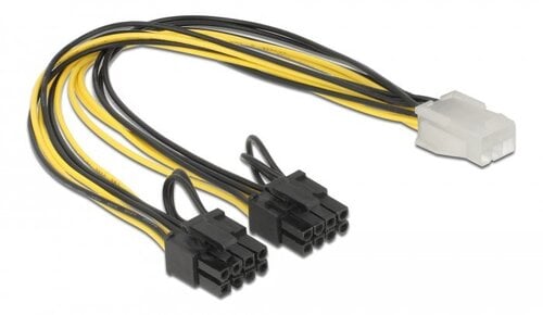 Περισσότερες πληροφορίες για "DELOCK καλώδια PCIe 6pin σε 2x 8pin 6 τεμ."