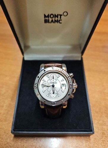 Περισσότερες πληροφορίες για "Montblanc Sport Chronograph 7034 41mm Δερμάτινο Λουρί"