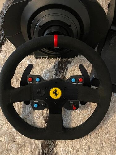 Περισσότερες πληροφορίες για "Thrustmaster T300 Ferrari Wheel Alcantara Edition PS5/PS4/PC"