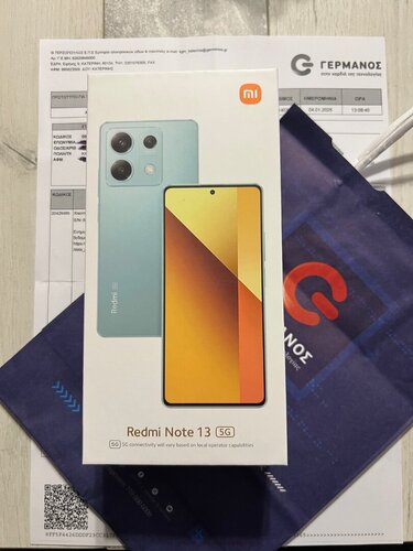 Περισσότερες πληροφορίες για "Xiaomi Redmi Note 13 5G (Ελαφρύ Μπλε/128 GB)"