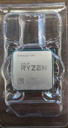 Περισσότερες πληροφορίες για "AMD Ryzen 7 1700 + Amd Ryzen 2700X Cooler"