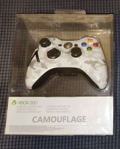 Περισσότερες πληροφορίες για "Xbox 360 Wireless Controller (Camouflage)"