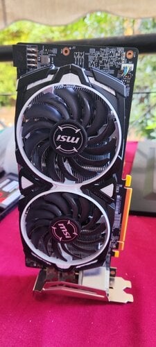 Περισσότερες πληροφορίες για "MSI Radeon RX 580 ARMOR 8G OC"