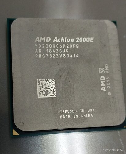 Περισσότερες πληροφορίες για "AMD Athlon 200GE"