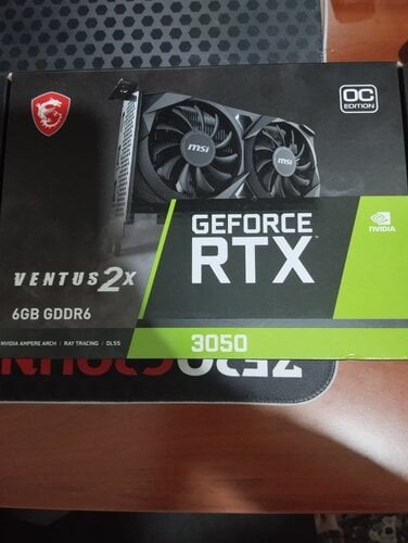 Περισσότερες πληροφορίες για "MSI Geforce RTX 3050 VENTUS 2X 6G OC"