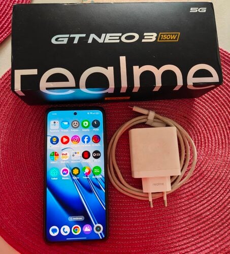 Περισσότερες πληροφορίες για "Realme Gt Neo 3  12/256 Nitro Blue 150w"