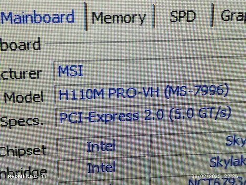 Περισσότερες πληροφορίες για "Msi  1151 6-TH CORE SUPPORT cpu"