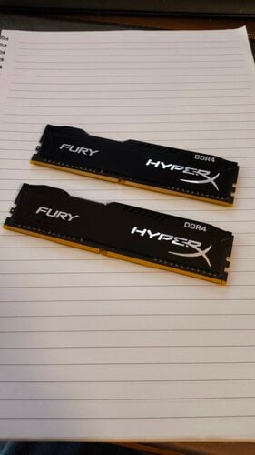 Περισσότερες πληροφορίες για "HyperX Fury 8GB 2400MHz CL15"