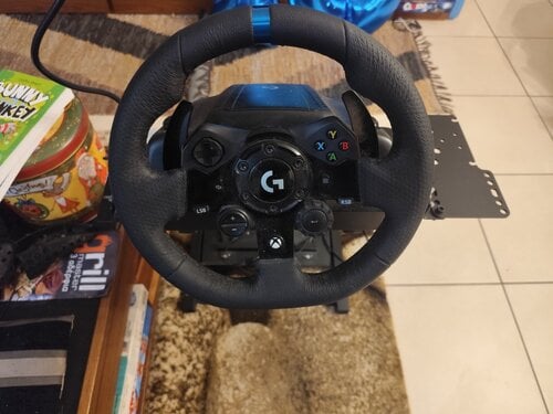 Περισσότερες πληροφορίες για "Logitech G G923 Racing Wheel and Pedals for Xbox X|S (Μαύρο/Ενσύρματα) + Shifter"