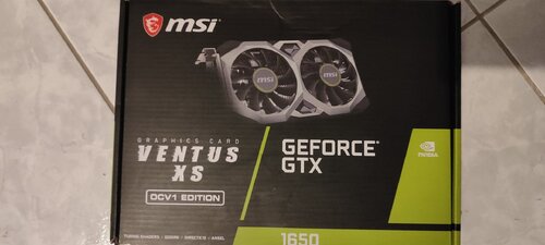 Περισσότερες πληροφορίες για "Msi 1650 ventus xs ocv1"