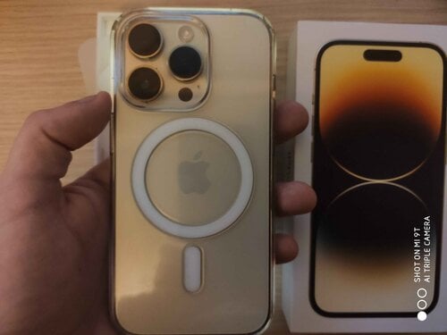 Περισσότερες πληροφορίες για "iPhone 14 Pro 128gb Gold/Χρυσο (Μονο με συναντηση) (Τιμη Συζητησιμη)"