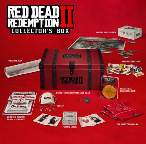 Περισσότερες πληροφορίες για "Red dead redemption 2 collectors box (not sealed)"