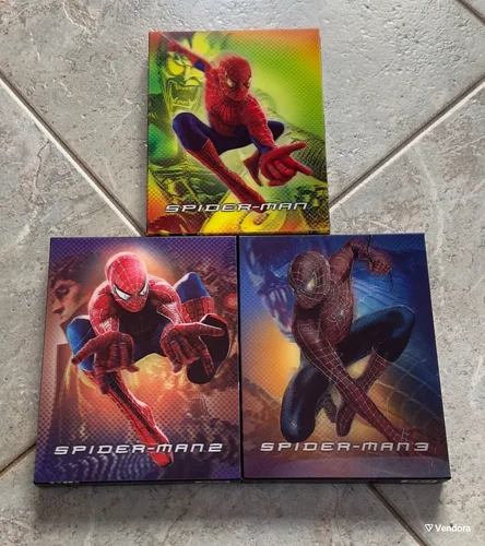 Περισσότερες πληροφορίες για "Spider-Man Trilogy 4K Lenticular Steelbooks Weet Collection [LIMITED EDITION]"