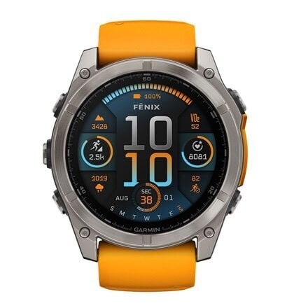 Περισσότερες πληροφορίες για "Garmin Fenix 8 51mm Amoled Sapphire Titanium/Orange"