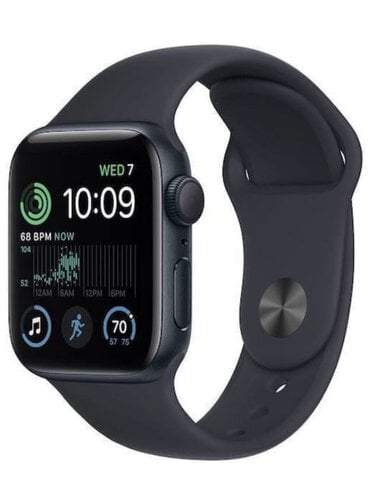 Περισσότερες πληροφορίες για "Apple Watch SE GPS 44mm 2022 Midnight Aluminium Case with Sport Band - Regular (44mm/Μαύρο)"