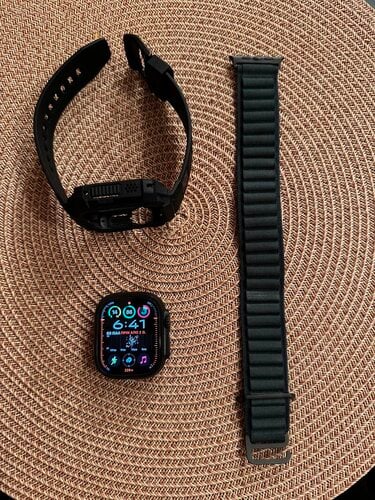 Περισσότερες πληροφορίες για "Apple Watch Ultra 2 2024 Titanium 49mm Αδιάβροχο με eSIM και Παλμογράφο (Black με Green Alpine Loop"