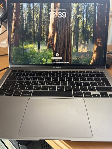 Περισσότερες πληροφορίες για "MacBook Air 2020 - M1 8gb RAM - 256 gb"