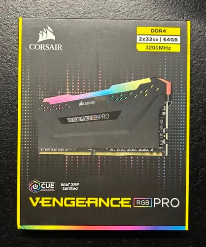 Περισσότερες πληροφορίες για "VENGEANCE RGB PRO 2x32GB 3200MHz"