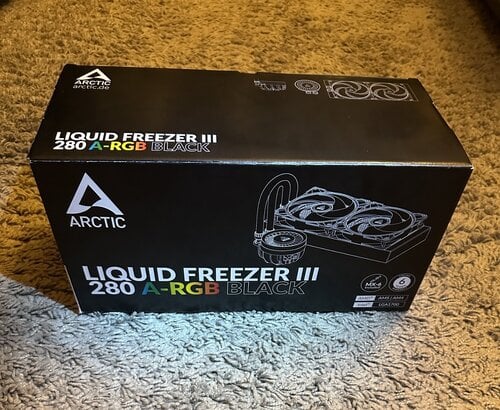 Περισσότερες πληροφορίες για "Arctic Liquid Freezer III 280 A-RGB (Black)"