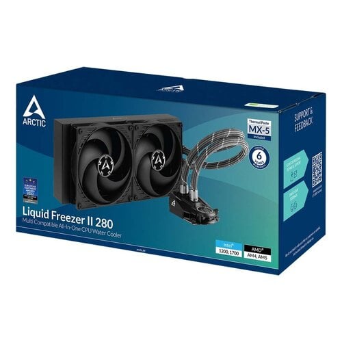 Περισσότερες πληροφορίες για "Arctic Liquid Freezer II 280 (Box)"