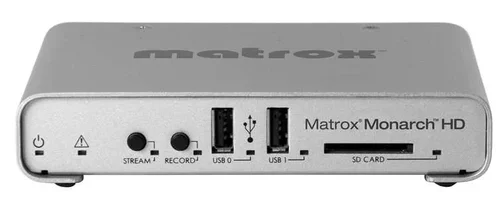 Περισσότερες πληροφορίες για "Matrox Monarch HD (streaming encoder)"