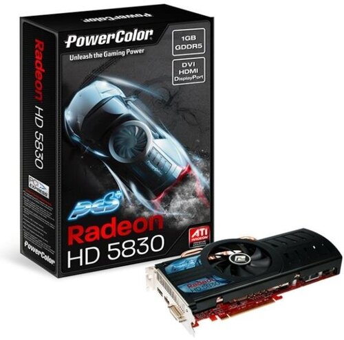 Περισσότερες πληροφορίες για "POWERCOLOR HD5830 1GB DDR5"