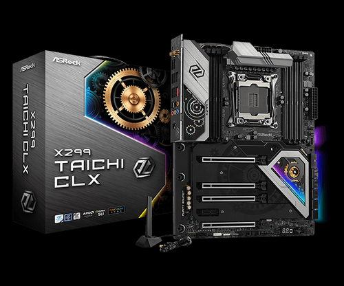 Περισσότερες πληροφορίες για "Asrock X299 Taichi CLX *NEW*"