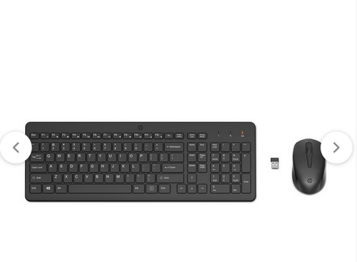 Περισσότερες πληροφορίες για "HP 330 Wireless Mouse and Keyboard Combination (Μαύρο/RF Wireless) GR μιας μέρας"