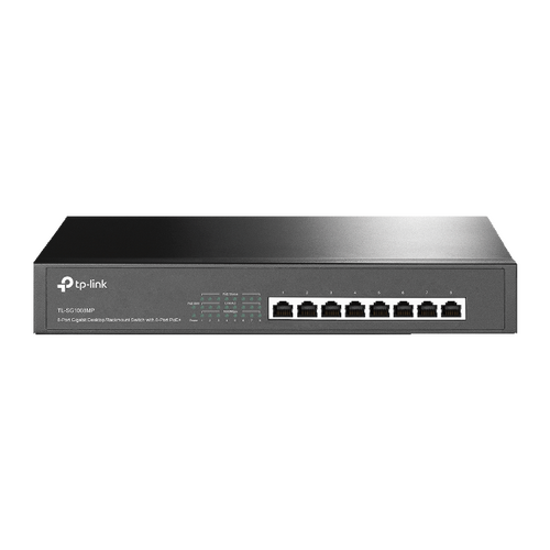 Περισσότερες πληροφορίες για "TP-LINK TL-SG1008MP v4.0 Unmanaged L2 PoE+ Switch με 8 Θύρες Gigabit (1Gbps)"