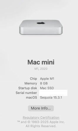 Περισσότερες πληροφορίες για "Mac mini M1 8/256, με Dell Ultrasharp 27", Apple keyboard Touch ID & trackpad, & Saatchi Mini dock"