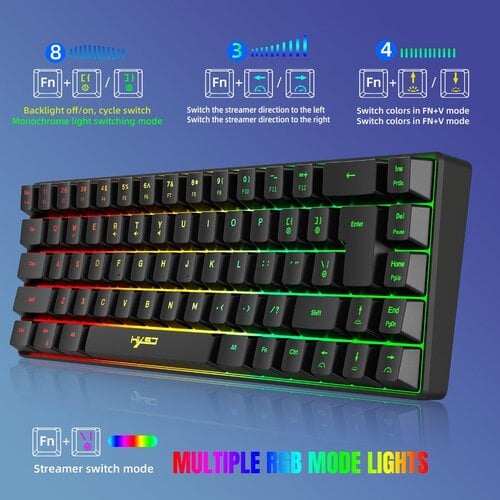 Περισσότερες πληροφορίες για "RGB μηχανικό gaming πληκτρολόγιο + δωρο gaming colorful mouse 7 keys(υπολογιστή -- playstation 5)"