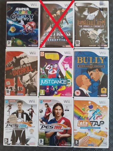 Περισσότερες πληροφορίες για "(8) Wii Games"