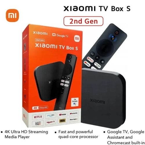 Περισσότερες πληροφορίες για "XIAOMI TV BOX S 2nd gen"