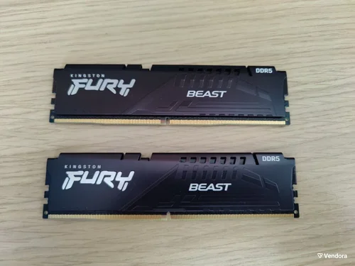 Περισσότερες πληροφορίες για "Kingston Fury Beast DDR5 5200 MT/s 16GB (2x8GB)"