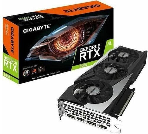 Περισσότερες πληροφορίες για "Gigabyte GeForce RTX 3060 GAMING OC 12G (rev. 2.0)"