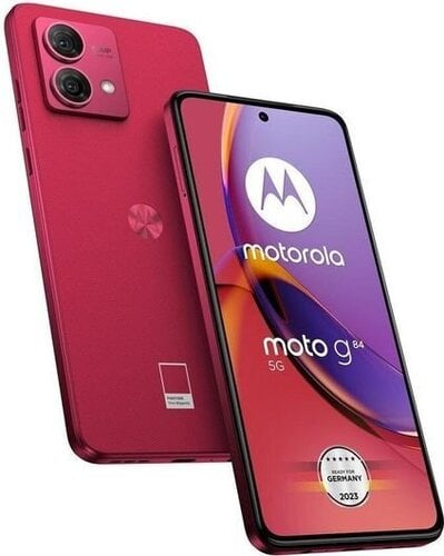 Περισσότερες πληροφορίες για "Motorola Moto G84 5G Dual SIM (12GB/256GB) Viva Magenta"