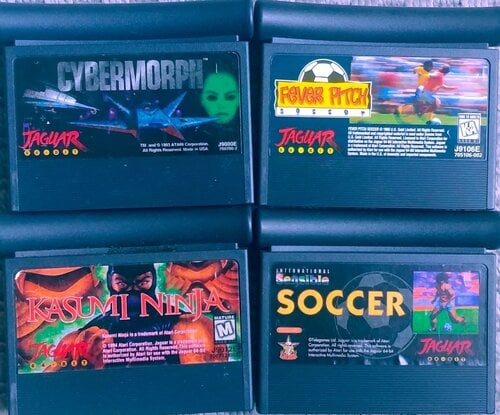 Περισσότερες πληροφορίες για "Atari Jaguar+Games, PC Big Box Games"