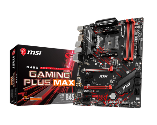 Περισσότερες πληροφορίες για "MSI B450 GAMING PLUS MAX"