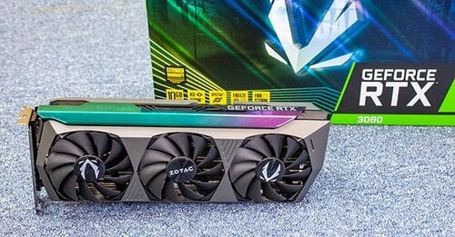 Περισσότερες πληροφορίες για "Zotac GAMING GeForce RTX 3080 AMP Holo"